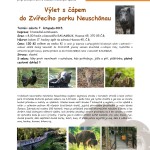 7.11.2015 – Výlet s čápem do Zvířecího parku Neuschönau v Bavorském lese
