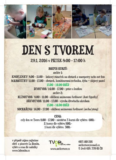 29.1.2016 - Den s TVOREM