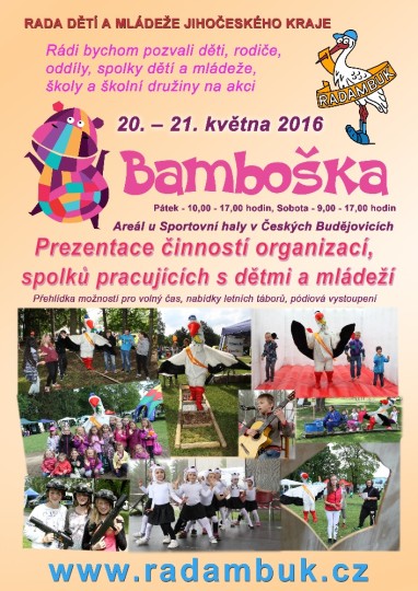 Pozvánka Bamboška 20. - 21.5.2016