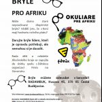 Brýle pro Afriku - sběrné místo v Infobodu na akci Bamboška 20.-21.5.2016 u Sportovní haly Č.B.