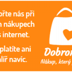 Dobromat.cz - Podpořte naši neziskovou organizaci RADAMBUK při nakupování přes internetové obchody, aniž by vás to stálo co i jen 1 halíř navíc.