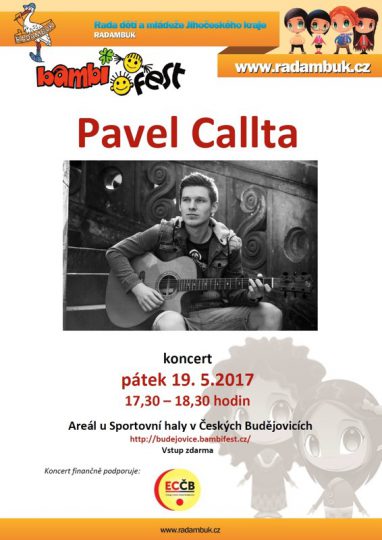 19.5.2017 - BAMBIFEST - koncert Pavel Callta