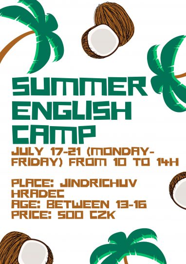 Příměstský tábor Summer English Camp - ICM Jindřichův Hradec