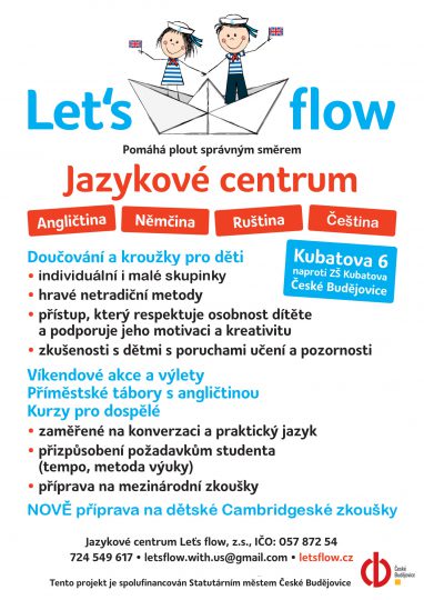 Činnost centra ve školním roce 2017/18  Let's flow English