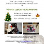12.12.2017 – Vánoční setkání v RADAMBUKu