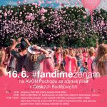 16.6.2018 – AVON Pochod za zdravá prsa v Č. Budějovicích – projekt Mládež kraji