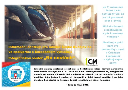 ICM Č.B. - Fotografická soutěž " Na cestách" do 7.10.2018