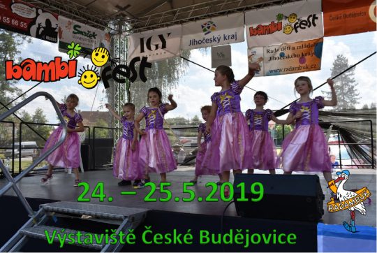24.-25.5.2019 BAMBIFEST České Budějovice