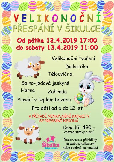 Baby club Šikulka z.s. - akce duben 2019