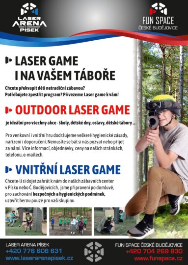 Laser game na vašem táboře