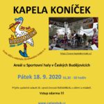 18.9.2020 – koncert kapely Koníček k 20. narozeninám RADAMBUKu