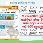 Sbírka brýlí v roce 2021 pozastavena