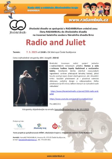 Radio and Juliet - 7.3.2023 - Jihočeské divadlo
